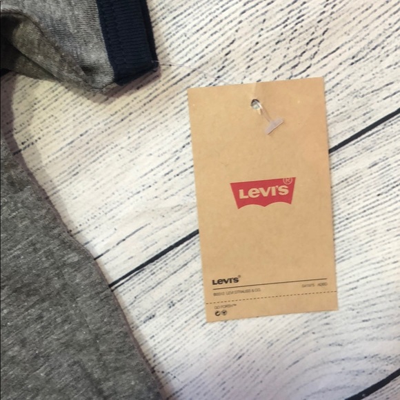 NWT Men's Levi's Classic Logo Gray Graphic Tee - Picture 7 of 7
